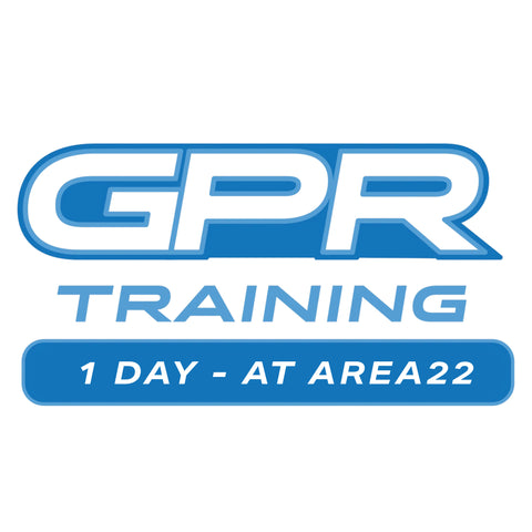 GPR Training logo with text '1 Day - At Area22' on a white background | KECO Canada