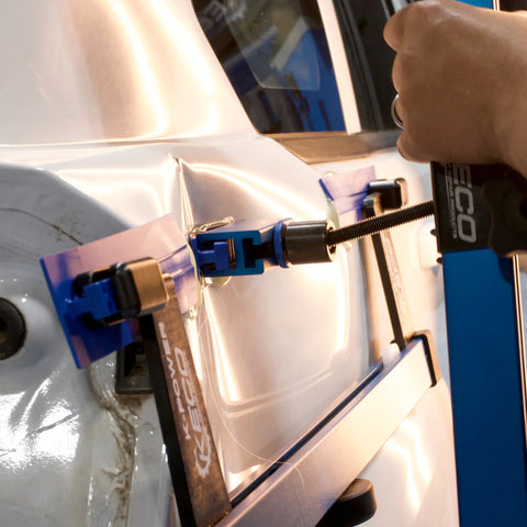 Door repair using KECO Body Repair Products