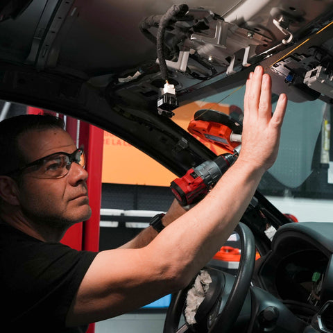 Auto Glass Windshield Replacement Training at Area22 Training Centre